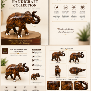 Teak Wood Elephant