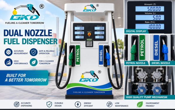 Dual Nozzle Fuel Dispenser