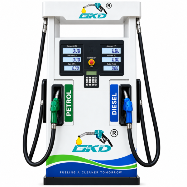 Dual Nozzle Fuel Dispenser