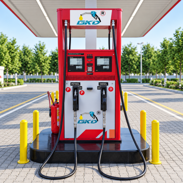 MPD Four Nozzle Filling Station Fuel Dispenser Pump