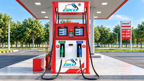 MPD Four Nozzle Filling Station Fuel Dispenser Pump