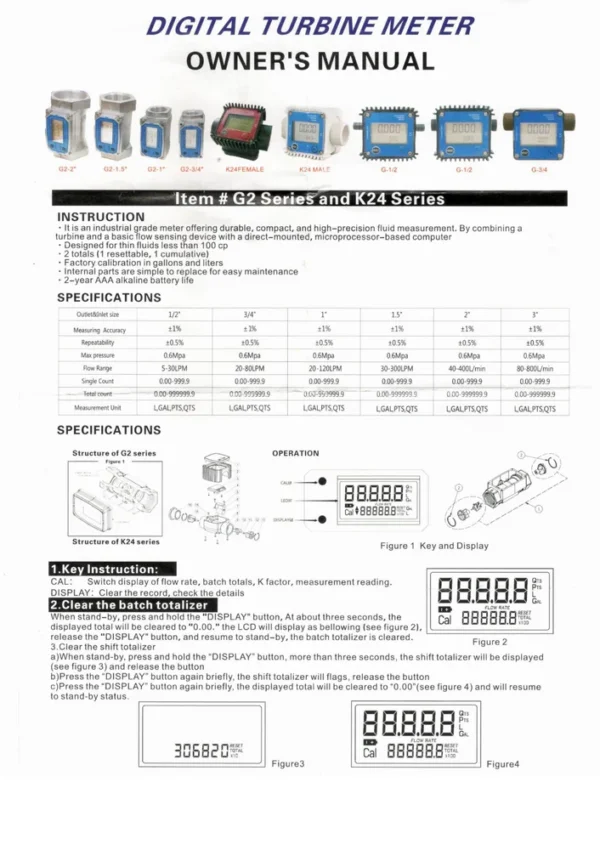 Digital Flow Meter