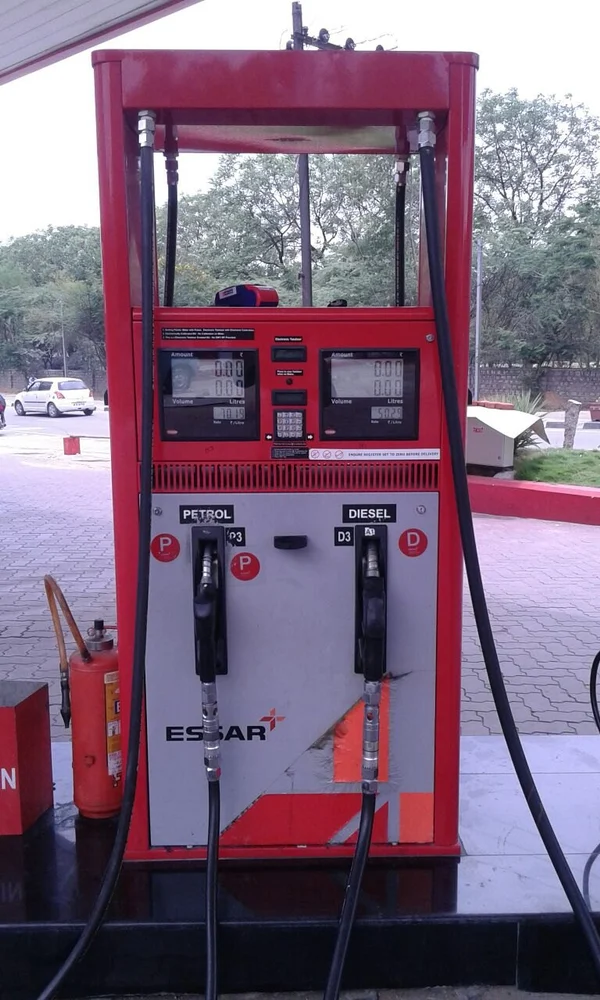 Dual Nozzle Fuel Dispenser