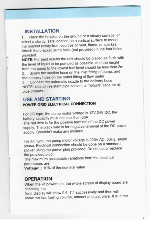 Urea Dispenser Unit