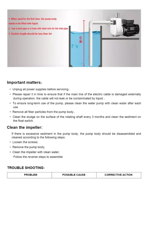 Urea Transfer Pump